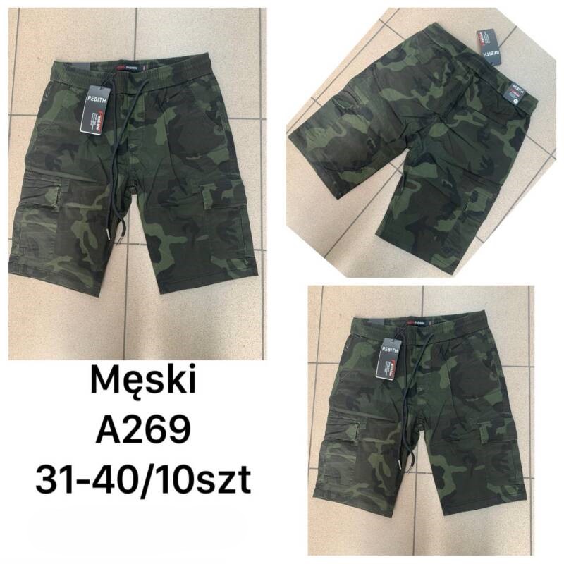  Spodenki męskie Roz 31-40, 1 Kolor Paczka 10 szt